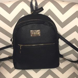 Bebe black backpack NWT